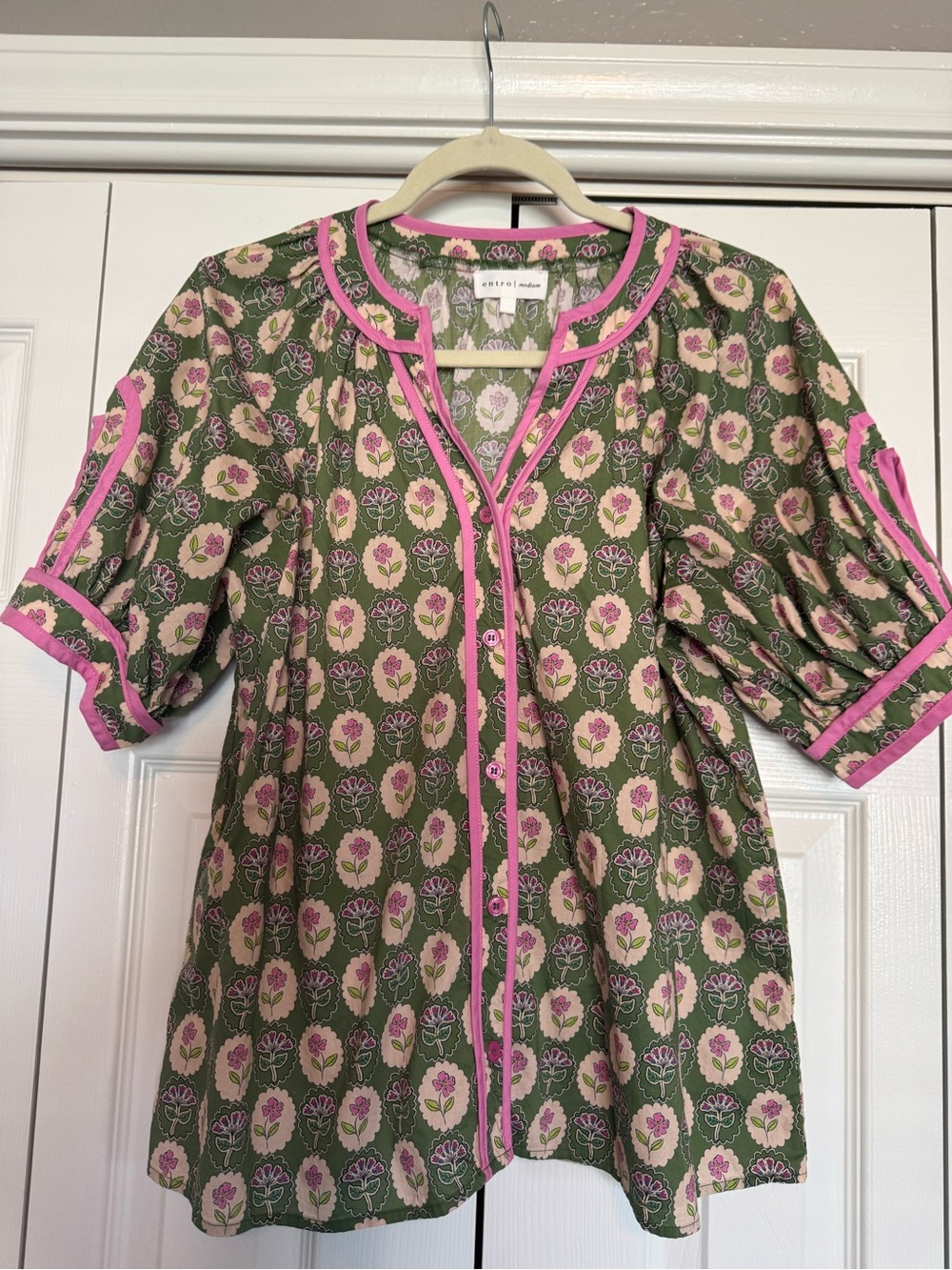 Entro Floral Blouse